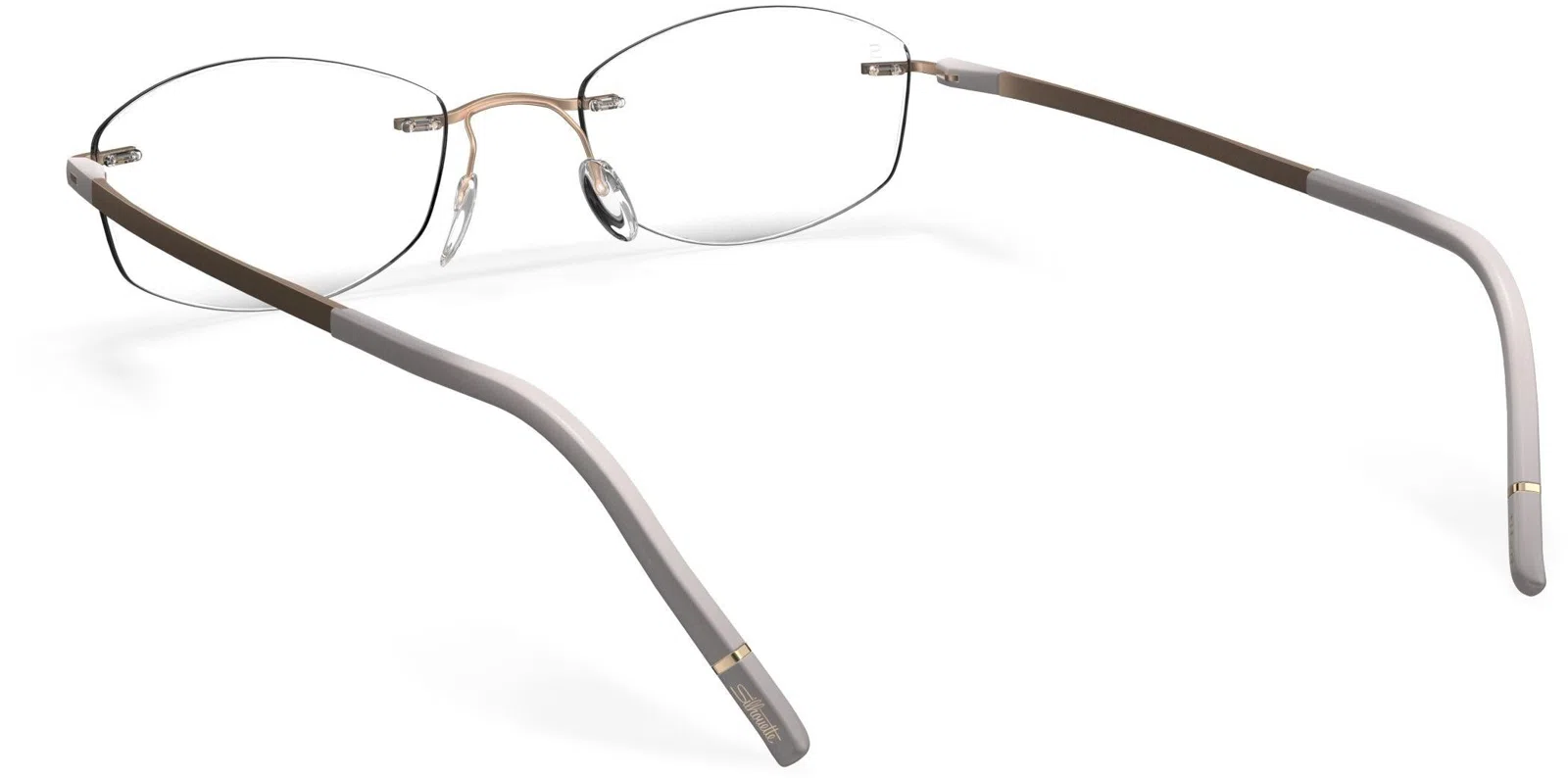 Silhouette The Dawn Demo Rimless 5573 Eyeglasses - view 75